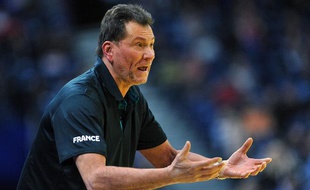 Olivier Krumbholz à l'Euro féminin de handball en décembre 2012.