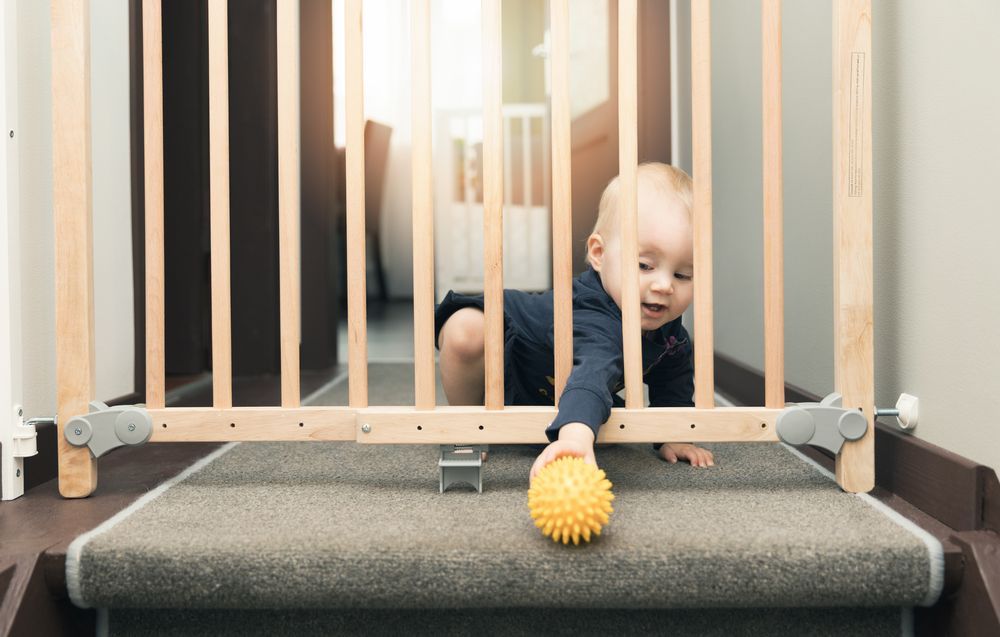 Barriere de securite clearance escalier haute