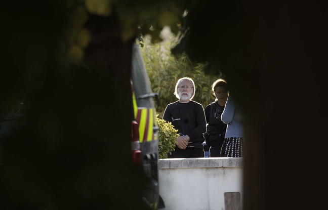 Michel Fourniret photographié lors d'une reconstitution judiciaire, le 19 septembre 2019.