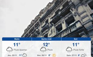 Météo Montpellier: Prévisions du mercredi 24 novembre 2021