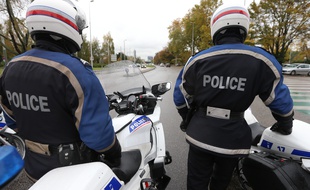 Motards de la police nationale. (illustration)