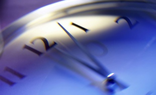 Une horloge (illustration).