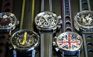 Montres BRM (Bernard Richards Manufacture) dans l'atelier de Magny-en-Vexin le 11 mars 2016
