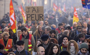 Mobilisation du 5 décembre contre les retraites.