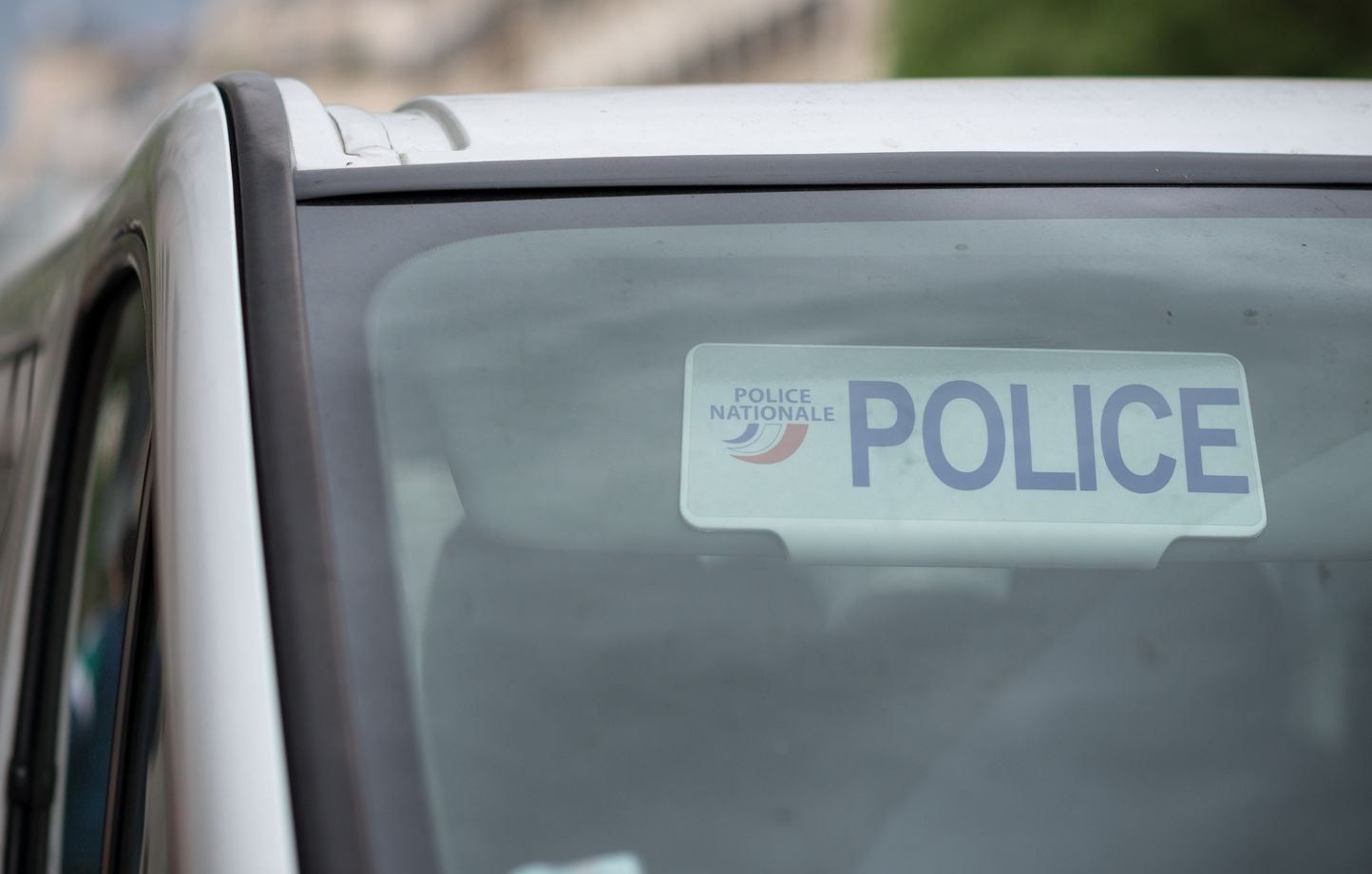 Un véhicule de la police nationale, à Paris, le 30 avril 2019.