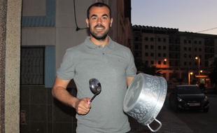 Nasser Zefzafi, un activiste marocain à la tête du mouvement de contestation dans le Rif le 6 mai 2017.