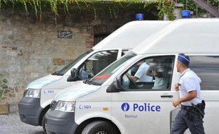 Illustration de la police belge.