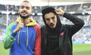 Bigflo & Oli à la finale du TOP 14 Toulouse