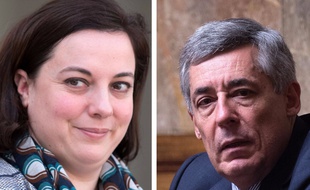 Montage des candidats battus aux législatives Emmanuelle Cosse et Henri Guaino