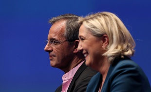 Thierry Mariani et Marine Le Pen