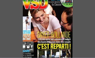 La une de VSD le 6 novembre 2014.