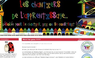 Le blog de Madame Figaro après modification.