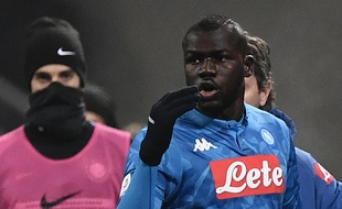 Kalidou Koulibaly a subi des insultes à caractère raciste contre l'Inter.