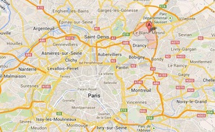 Géolocalisation du Blanc-Mesnil (Seine-Saint-Denis).