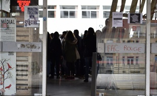 La faculté de lettres et sciences humaines de Nancy.