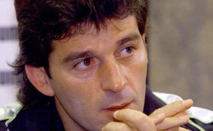 L'ancien attaquant bulgare, Emil Kostadinov le 16 juin 1998.