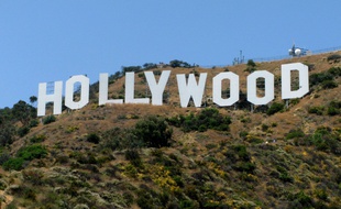 Le célèbre signe «Hollywood».