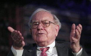 Le milliardaire Warren Buffett à Detroit, en septembre 2014