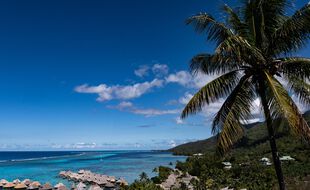 La Polynésie française entame un déconfinement progressif (ici île de Moorea)