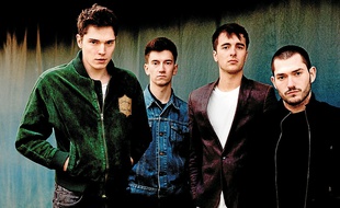 Victor, Guillaume, Simon et Vincent (de g. à d.) des Popopopops, nés en 2007 à Rennes.