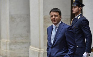 Le Premier ministre italien Matteo Renzi, le 18 juin 2014 à Rome