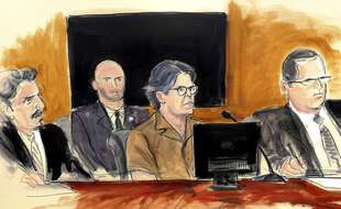 Keith Raniere lors de son procès devant le tribunal fédéral de Brooklyn.