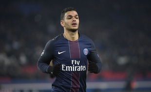 Hatem Ben Arfa lors de PSG-Ludogorets le 6 décembre 2016.