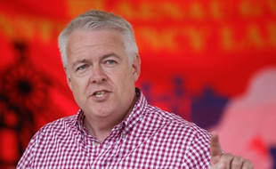 Le Premier ministre gallois, Carwyn Jones.