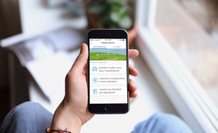 Illustration de l'application e-fitback de l'entreprise Nouveal.