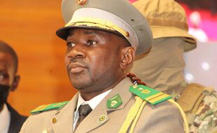Le président du Mali, Assimi Goïta.