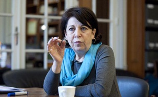Corinne Lepage, candidate à l'élection présidentielle, présidente de Cap21, le 30 janvier à Paris.
