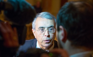Le candidat de la gauche et président sortant de Rhône-Alpes Jean-Jack Queyranne. KONRAD K./SIPA