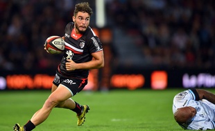 L'ailier du Stade Toulousain Alexis Palisson.