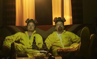 Aaron Paul et Bryan Cranston