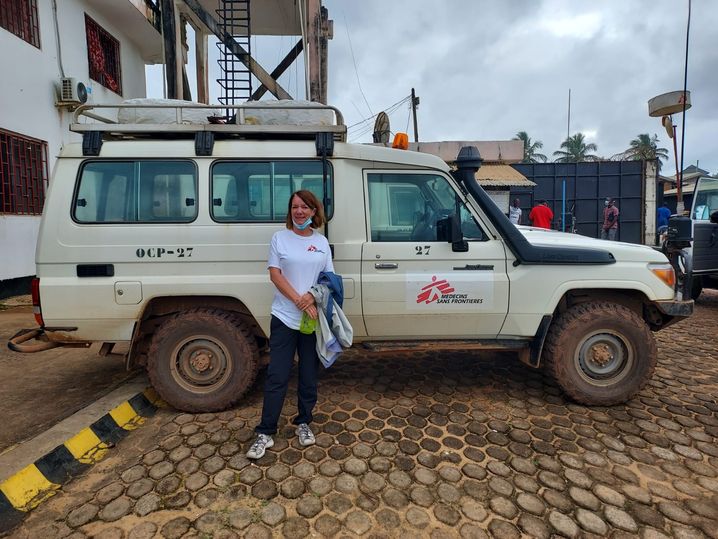 Mary Horgan est responsable psychologie à Médecins sans Frontières. Ici au Liberia, elle est actuellement dans la bande de Gaza pour soutenir les humanitaires de l'ONG qui soignent les habitants du territoire palestiniens assiégé.