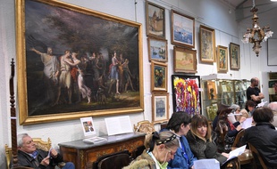 La toile de Charles Meynier a été adjugée 2,2 millions d'euros.