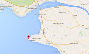 La neutralisation de la bombe est prévue au large de l'estuaire et de la pointe Saint-Gildas.