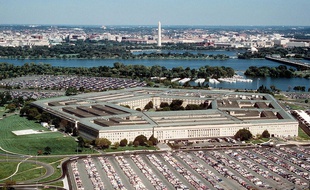 Illustration du Pentagone, le ministère de la Défense américain à Washington.