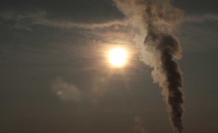 Illustration de la pollution atmosphérique dans la métropole Lilloise.
