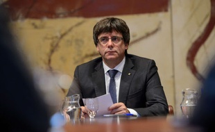 Le président catalan Carles Puigdemont