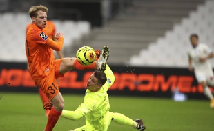 La défense du MHSC a pris l'eau en fin de match contre l'OM.