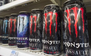 Des boissons énergisantes "Monster Energy".