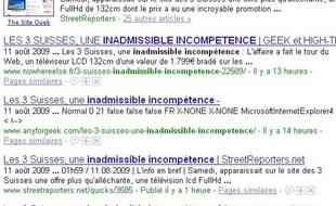 3Suisses victime de Google bombing