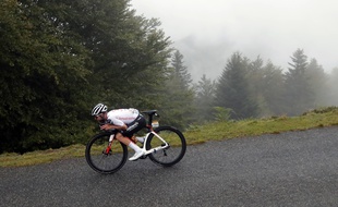 Marc Hirschi lors de la 9e étape du Tour de France 2020.
