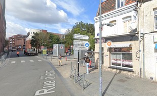 La station de métro de Wazemmes, à Lille.