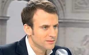Emmanuel Macron sur BFMTV, le 18 février 2015.