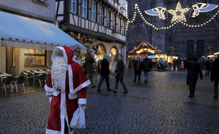 Marché de Noël Strasbourg. Le 11 12 2008