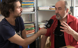 Avec Gilles Durand, secrétaire général du Sceau
