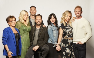 Les acteurs du revival de la série «Beverly Hills», baptisée «BH90210».