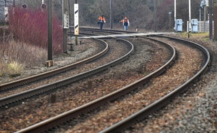 Les huit accusés de Tarnac auraient posé des crochets pour saboter des rails de TGV (image d'illustration).